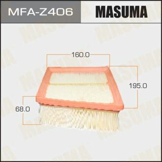 MFAZ406 MASUMA Фільтр повітряний MAZDA/ MAZDA2 07- ()