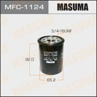 MFC1124 MASUMA Фильтр масляный Toyota Avensis (00-08), Camry (01-14), Corolla (01-07), RAV 4 (00-16) ()