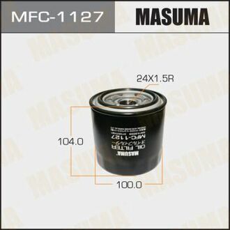 MFC1127 MASUMA Фільтр масляний Toyota Avensis (00-07), RAV 4 (00-05) D 2.0 ()