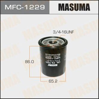 MFC1229 MASUMA Фильтр масляный Nissan Micra (00-10), Note (06-13) ()