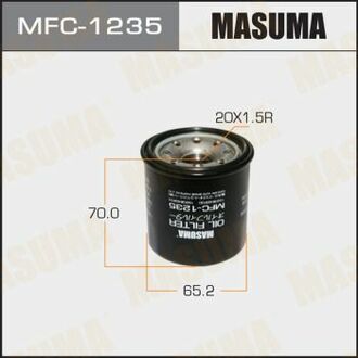MFC1235 MASUMA Фільтр масляний Nissan Juke (10-), Murano (04-14), Pathfinder (14-), Qashqai (06-), X-Trail (01-) ()
