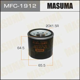 MFC1912 MASUMA Фильтр масляный Mazda CX-30 (19), CX-5 (11), CX-9 (17-), 3, 6 (12-)/ Subaru Forester (01-), Impreza (03-), Outback (03-) ()