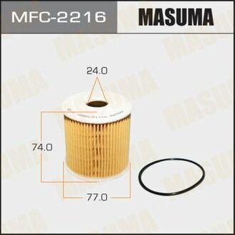 MFC2216 MASUMA Фільтр масляний NISSAN X-TRAIL (T30) 2.2 dCi, 2.2 dCi 4x4, 2.2 Di 4x4 (01-13) ()