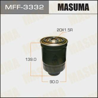 MFF3332 MASUMA Фільтр топливный Mitsubishi L 200 (-08), Pajero Sport (-09) Disel ()