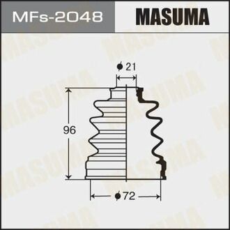 MFs2048 MASUMA Пыльник ШРУСа (силикон)SUBARU OUTBACK (BR) 2.5 i AWD (13-18), SUBARU FORESTER (0