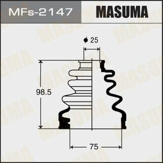 MFs2147 MASUMA Пыльник ШРУСа (силикон)INFINITI Q70 (Y51) 5.6 AWD (15-20), INFINITI Q50 (03-18)