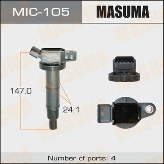 MIC105 MASUMA Катушка зажигания Toyota Camry, RAV 4 2.0, 2.4 (-11) ()