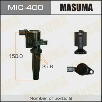 MIC400 MASUMA Котушка запалювання MASUMA,  MAZDA3