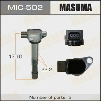 MIC502 MASUMA Катушка зажигания Honda CR-V 2.0, 2.4 (-12) ()
