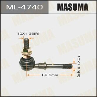 ML4740 MASUMA Стойка стабилизатора передн HYUNDAI i30 (12-17), NISSAN ALMERA II (00-17)/NISSAN ALMERA Classic (02-09) ()