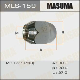 MLS159 MASUMA Гайка колеса ()