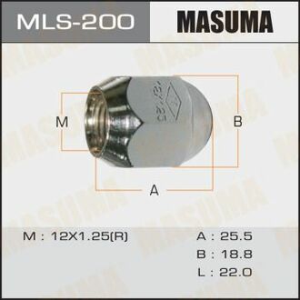MLS200 MASUMA Гайка колеса ()