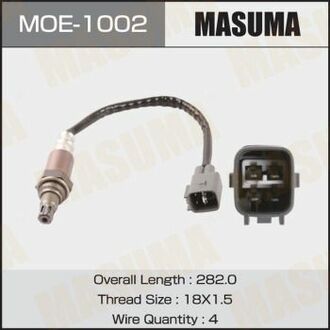 MOE1002 MASUMA Датчик кислорода (лямбда-зонд) Toyota Auris (08-11), Corolla (08-11), Hillux (05-), Land Cruiser (05-12) ()