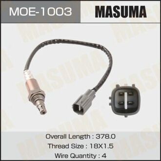 MOE1003 MASUMA Датчик кислорода (лямбда-зонд) Lexus RX350 (08-11) / Toyota Avensis (03-08), Camry (01-07), Highlander (03-10), RAV 4 (08-15) ()