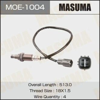 MOE1004 MASUMA Датчик кислорода (лямбда-зонд) Toyota Camry (03-07), Highlander (07-10), RAV 4 (03-12) ()