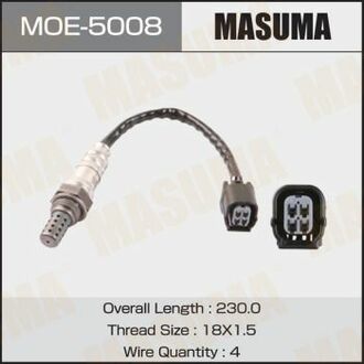 MOE5008 MASUMA Датчик кислорода (лямбда-зонд) нижний Honda Accord 2.4 (07-12) ()