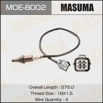 MOE8002 MASUMA Датчик кислорода (лямбда-зонд) Subaru Forester (07-10), Legacy (03-09) ()
