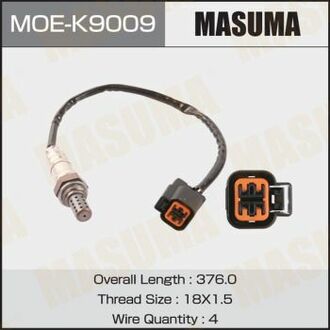 MOEK9009 MASUMA Датчик кислорода (лямбда-зонд) Hyundai Accent (00-10), Elantra (00-11), Tucson (04-10) / KIA Ceed (07-11), Sportage (04-11) ()