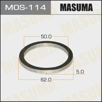 MOS114 MASUMA Кільце глушника MASUMA 50 х 62