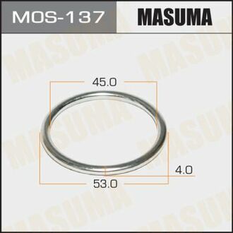 MOS137 MASUMA Кольцо глушителя (45x54.5x4) ()