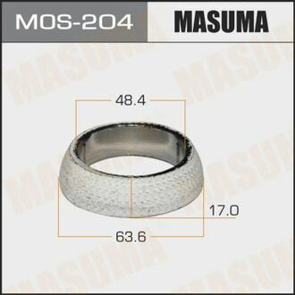 MOS204 MASUMA Кольцо глушителя ()