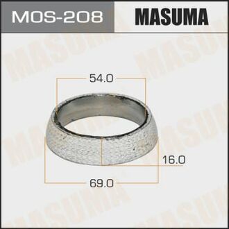 MOS208 MASUMA Кольцо глушителя ()