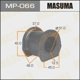 MP066 MASUMA Втулка стабилизатора переднего Mitsubishi Pajero (-06) (Кратно 2 шт) ()