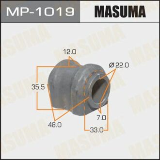MP1019 MASUMA Втулка стабилизатора заднего Toyota RAV 4 (05-12) (Кратно 2 шт) ()