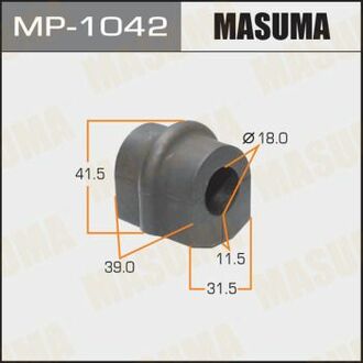 MP1042 MASUMA Втулка стабилизатора заднего Nissan X-Trail (00-07) (Кратно 2 шт) ()