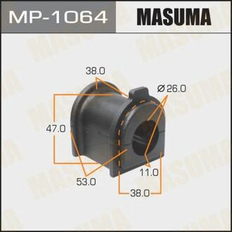 MP1064 MASUMA Втулка стабилизатора заднього Toyota Land Cruiser (09-) (Кратно 2 шт) ()