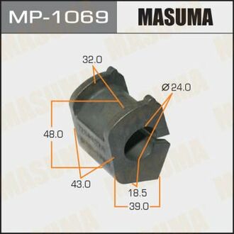 MP1069 MASUMA Втулка стабилизатора переднего Toyota Yaris (05-) (Кратно 2 шт) ()