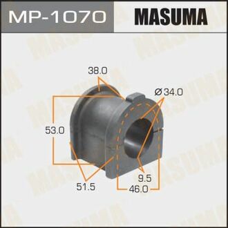 MP1070 MASUMA Втулка стабилизатора переднего Toyota Land Cruiser (09-) (Кратно 2 шт) ()