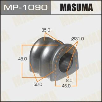 MP1090 MASUMA Втулка стабилизатора переднего Nissan Navara (05-), Pathfinder (05-14) (Кратно 2 шт) ()