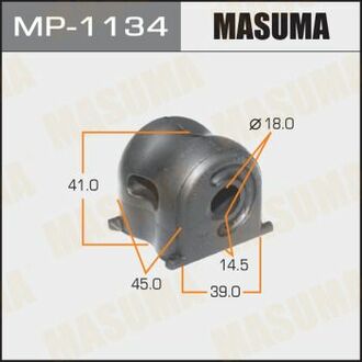 MP1134 MASUMA Втулка стабилизатора переднего Honda Civic (12-15) (Кратно 2 шт) ()