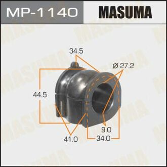 MP1140 MASUMA Втулка стабілізатора /front/ ACCORD/ CF9 [уп.2]
