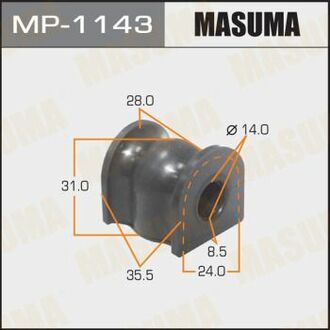 MP1143 MASUMA Втулка стабилизатора заднього Honda Accord (02-08) (Кратно 2 шт) ()