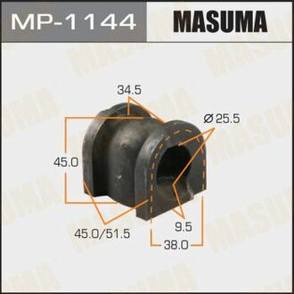 MP1144 MASUMA Втулка стабилизатора переднего Honda Accord (08-13) (Кратно 2 шт) ()