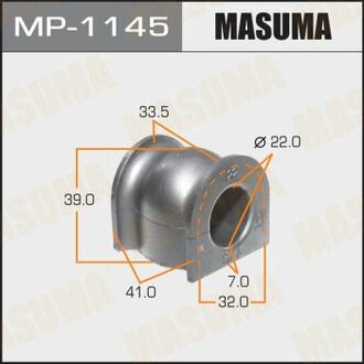 MP1145 MASUMA Втулка стабилизатора переднего Honda City (06-08), Jazz (04-08) (Кратно 2 шт) ()