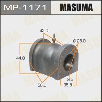 MP1171 MASUMA Втулка стабилизатора переднего Honda HR-V (00-06) (Кратно 2 шт) ()