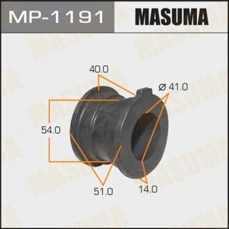MP1191 MASUMA Втулка стабилизатора переднего Toyota Land Cruiser Prado (13-) (Кратно 2 шт) ()