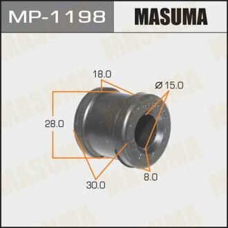 MP1198 MASUMA Втулка стабилизатора заднего Toyota Land Cruiser (07-) (Кратно 2 шт) ()