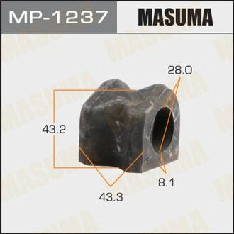 MP1237 MASUMA Втулка стабилизатора переднего Toyota Land Cruiser Prado (09-17) (Кратно 2 шт) ()