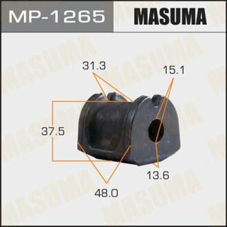 MP1265 MASUMA Втулка стабилизатора заднього Subaru Forester (07-), Impreza (07-16), Legacy (09-), XV (12-17) (Кратно 2 шт) ()