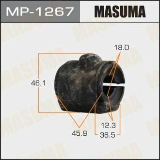 MP1267 MASUMA Втулка стойки стабилизатора передн FORD FIESTA, FUSION 02- MAZDA CX-5 ()