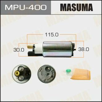 MPU400 MASUMA Бензонасос электрический (+сеточка) Suzuki ()