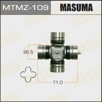 MTMZ109 MASUMA Крестовина карданного вала (26.5x50.4) Mazda ()
