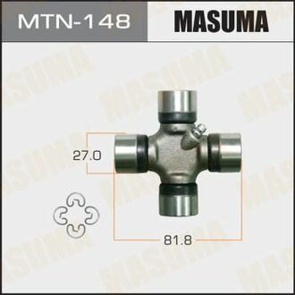 MTN148 MASUMA Крестовина карданного вала (27x81.8) Nissan Navara (05-), Pathfinder (05-14)/ Toyota Hillux (15-) ()