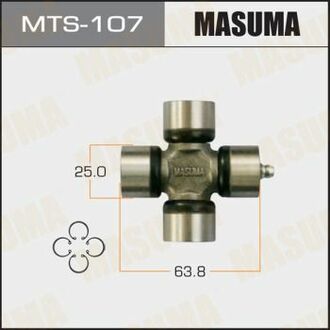 MTS107 MASUMA Крестовина карданного вала (25x63.8) Suzuki Jimny (00-) ()