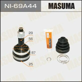 NI69A44 MASUMA ШРУС зовнішній Nissan Maxima, X-Trail (00-07) (нар 29/вн 25)