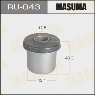 RU043 MASUMA Сайлентблок переднего верхнего рычага Mitsubishi L200 (-08), Pajero Sport (-09) ()